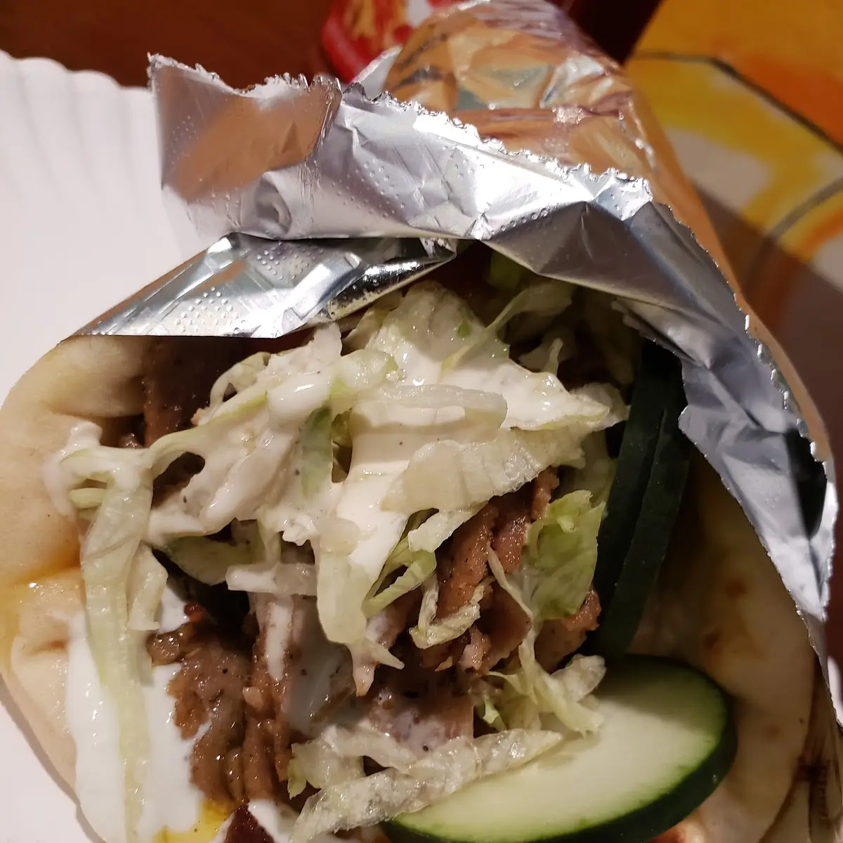 Mixed Shawarma Sandwich