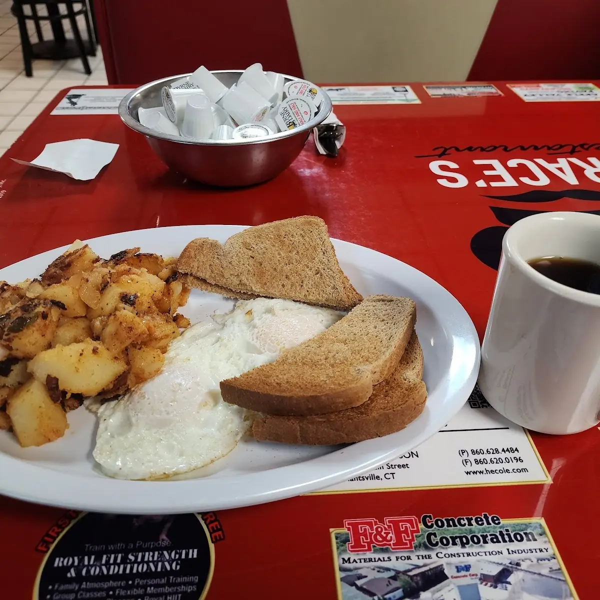 Two Eggs and Toast