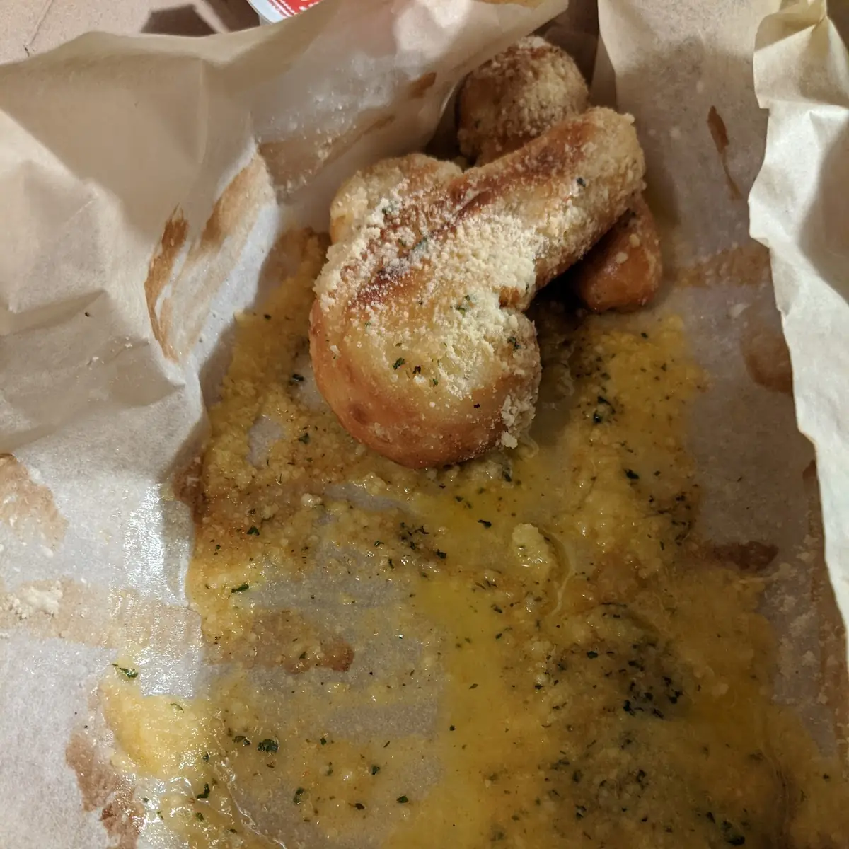 Garlic Parmesan Knots