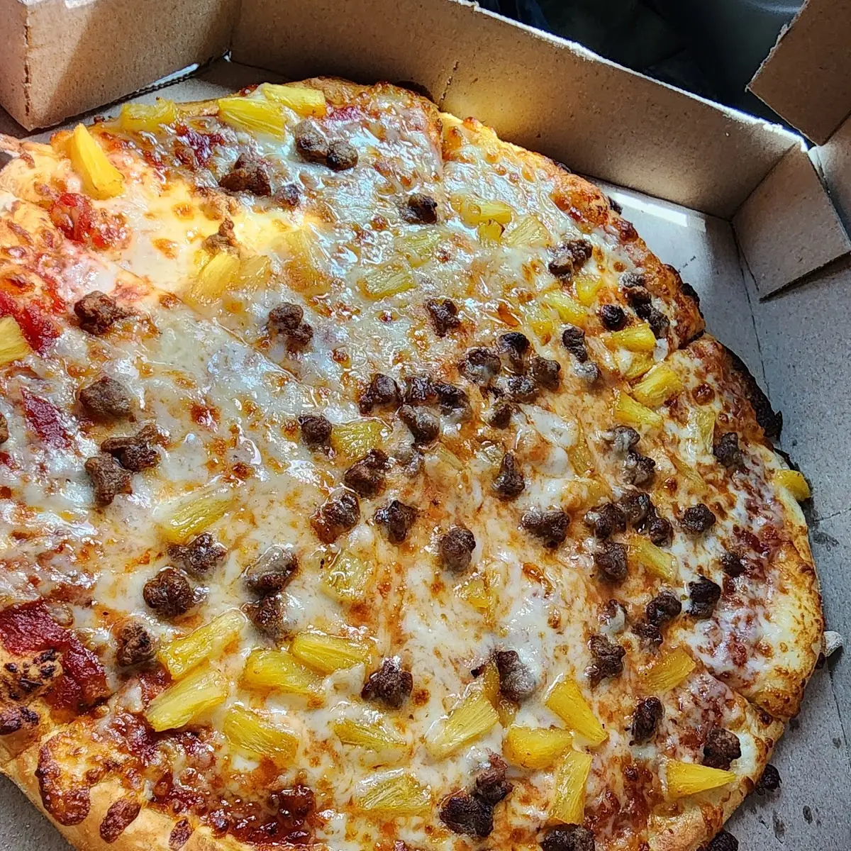 New York Style Beef and Pineapple