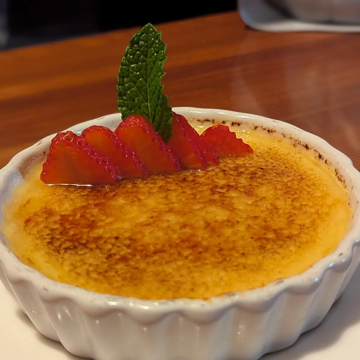 Raspberry Creme Brûlée