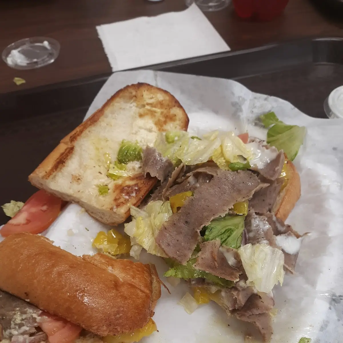 Greek Philly Cheesesteak