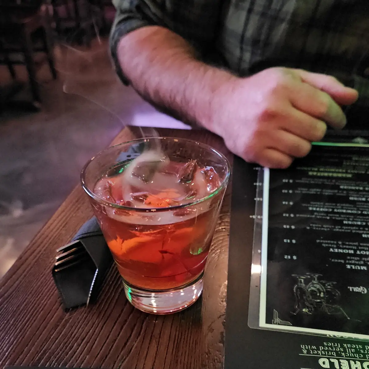 Smoked Old Fashioned