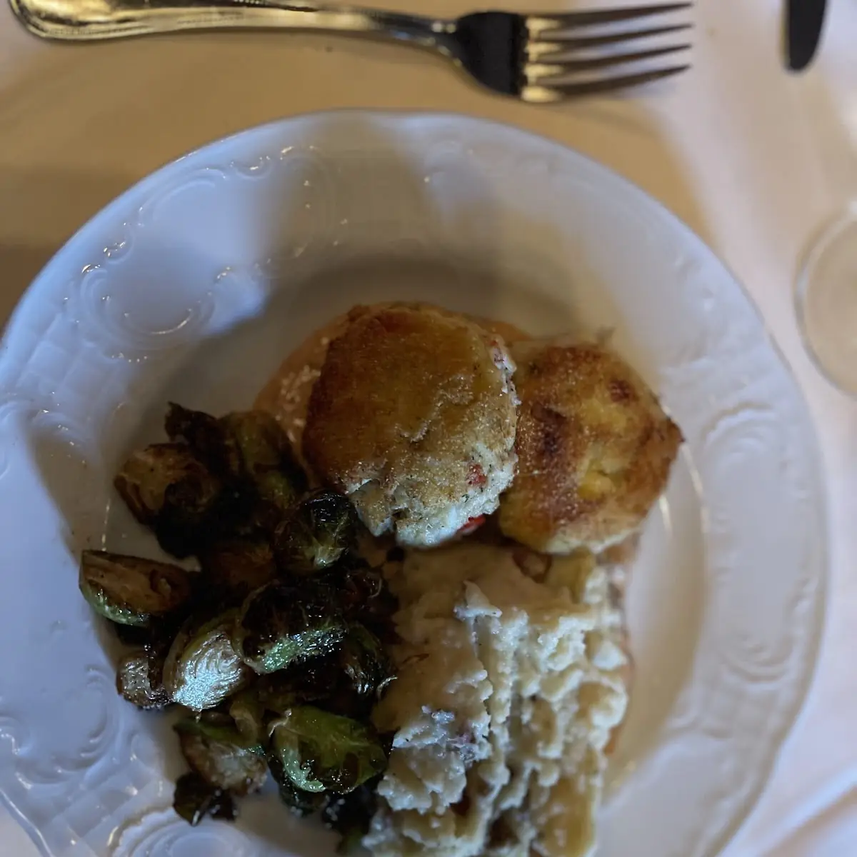 Crab Cake Dinner