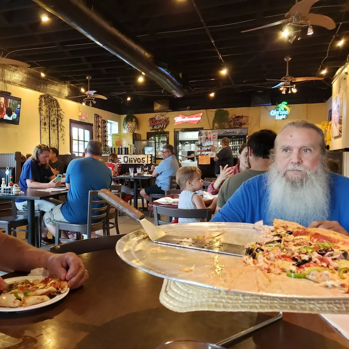 Supreme Pizza Double Cut