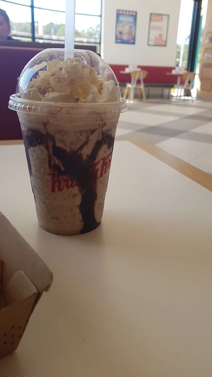 Choc Honeycomb Shake, Krispy Kreme Redbank Plains