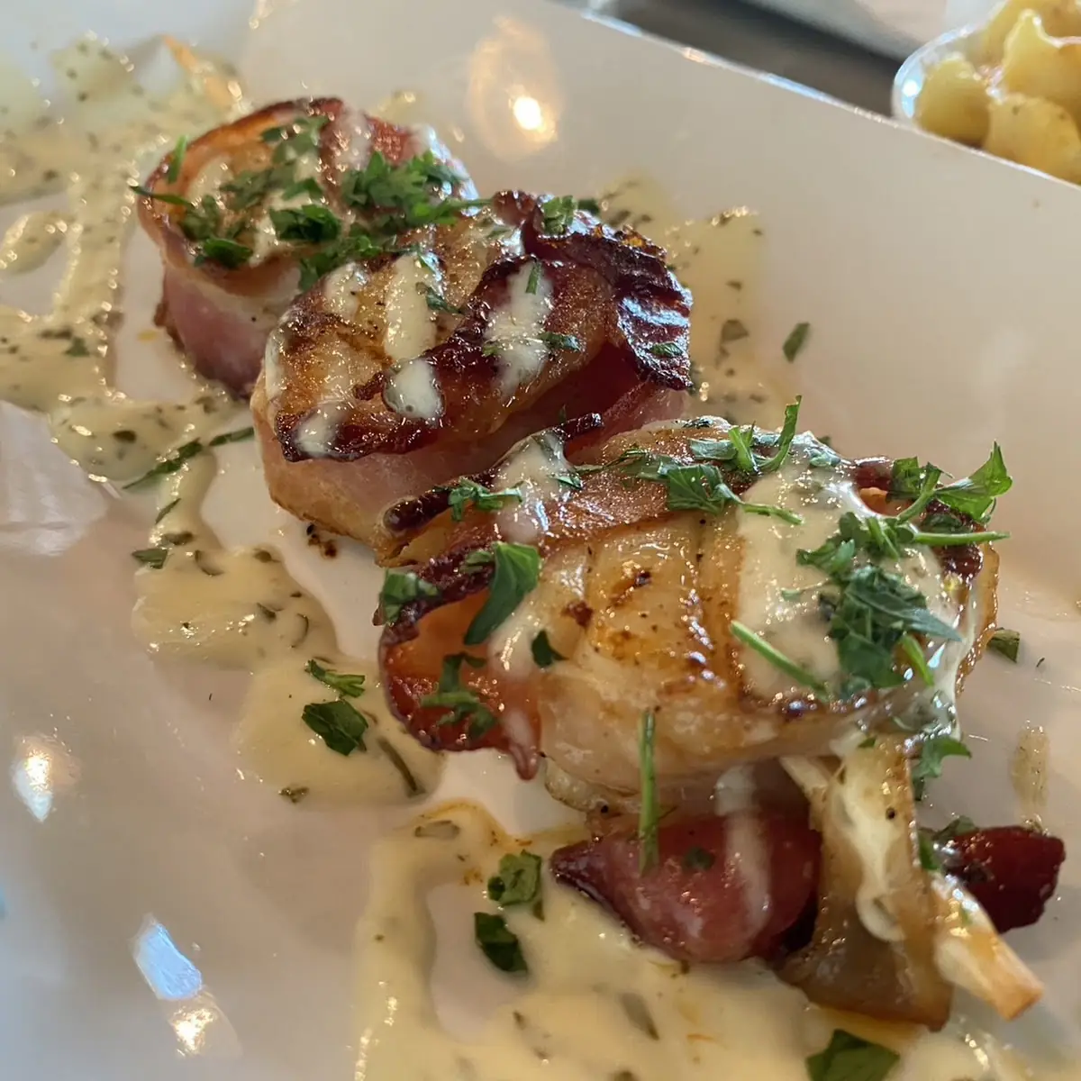 Bacon Wrapped Scallops