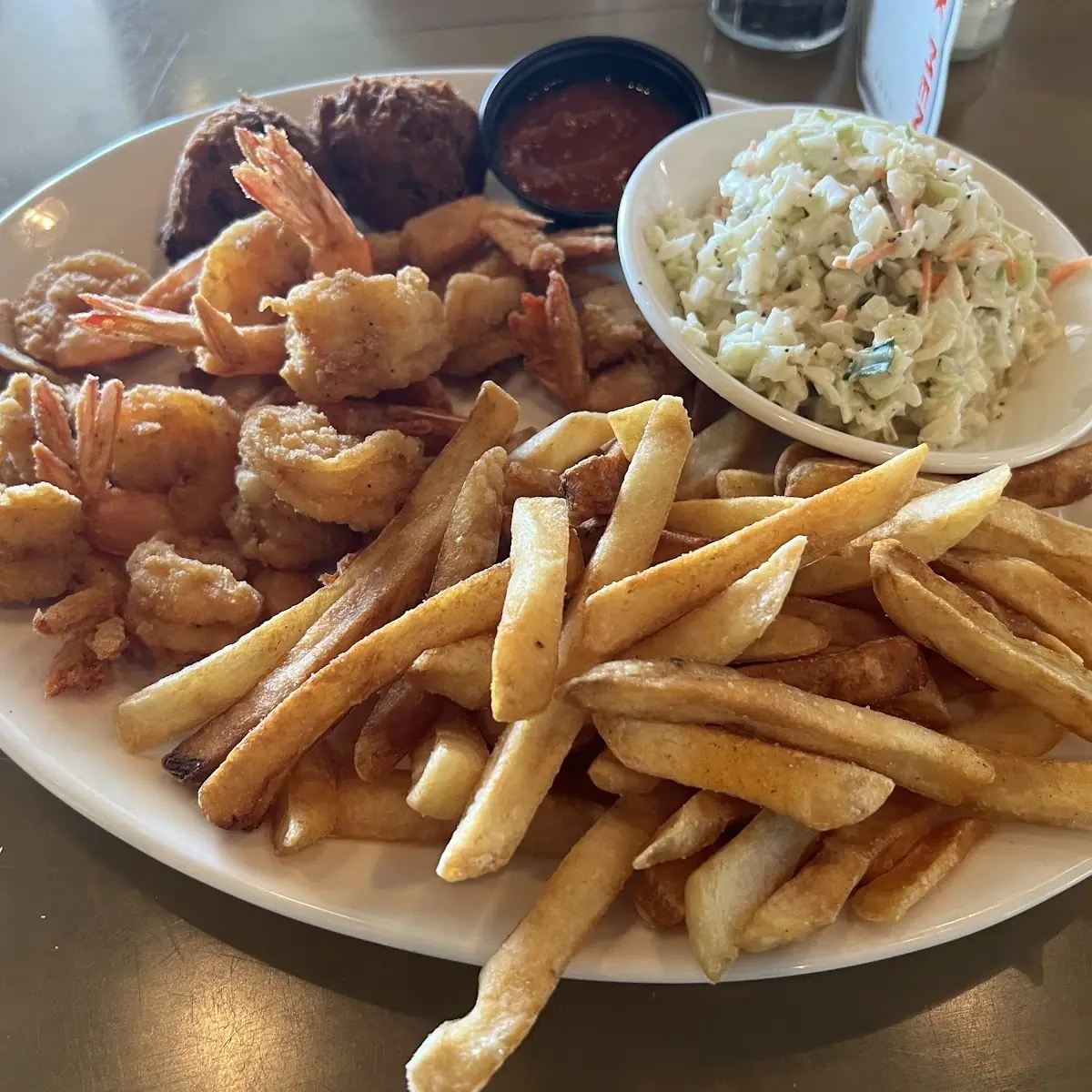 Shrimp with French Fries