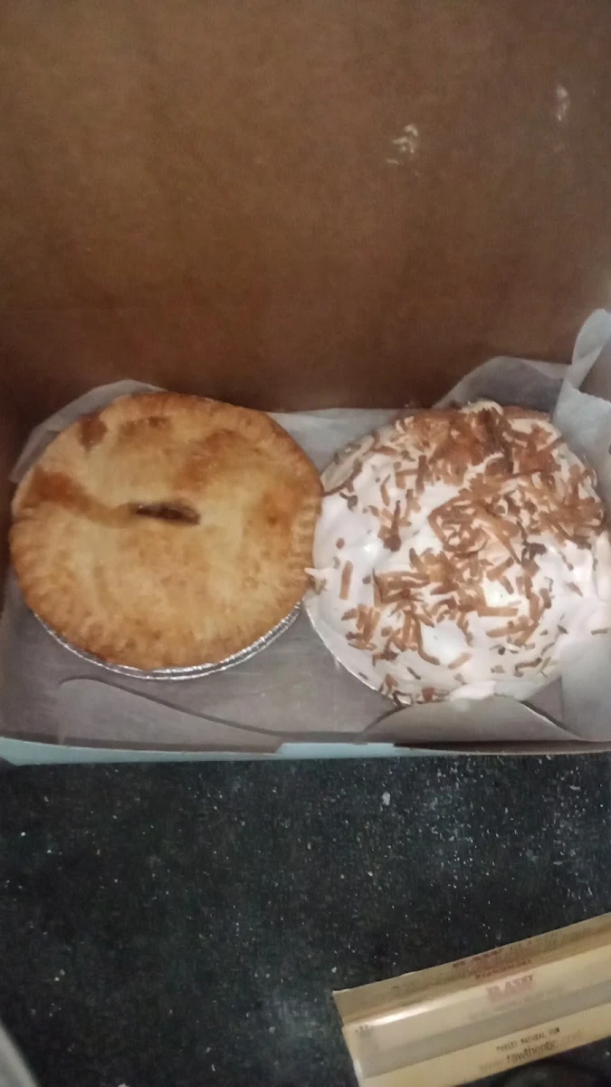 Apple Pie and Coconut Cream Pie