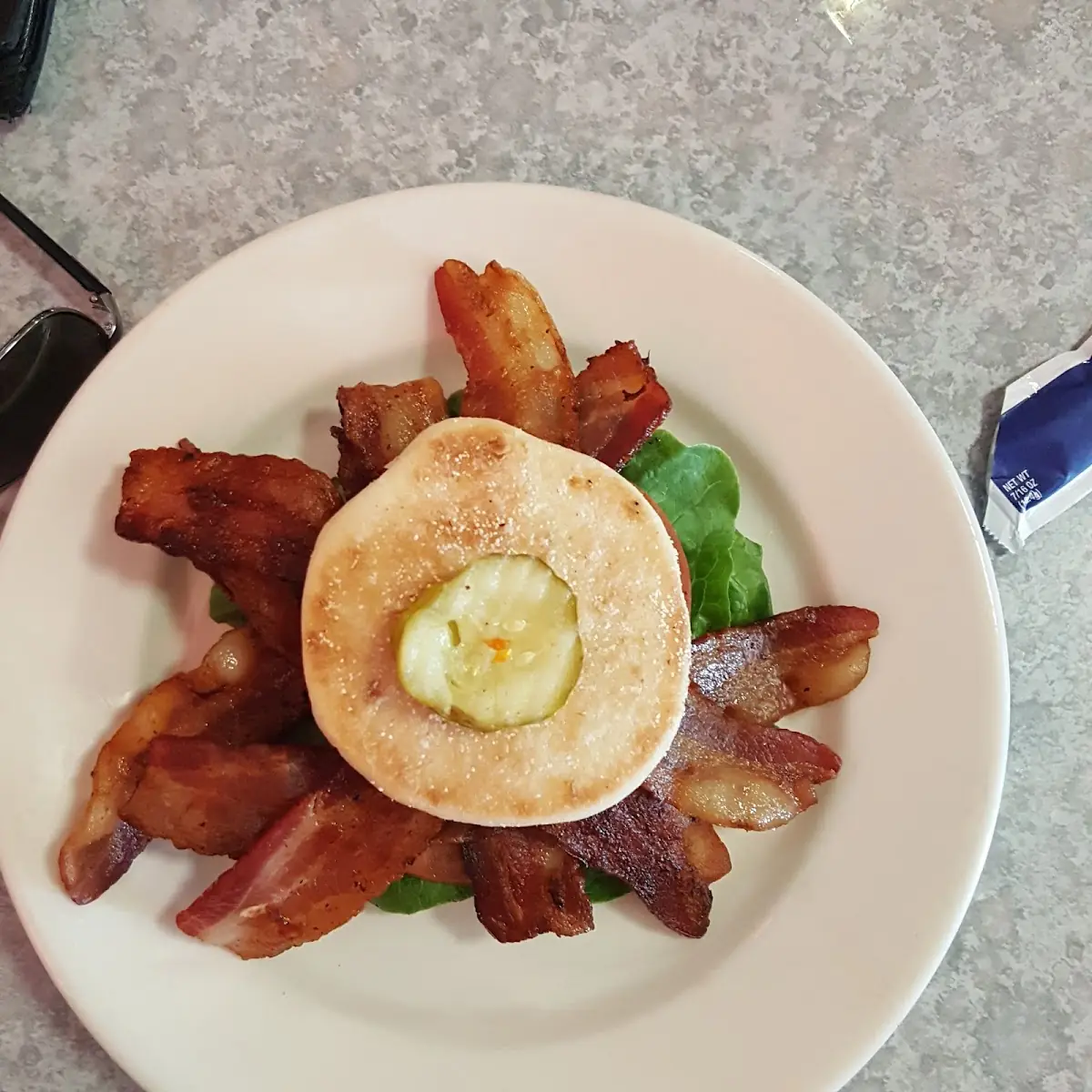 blt on an English Muffin