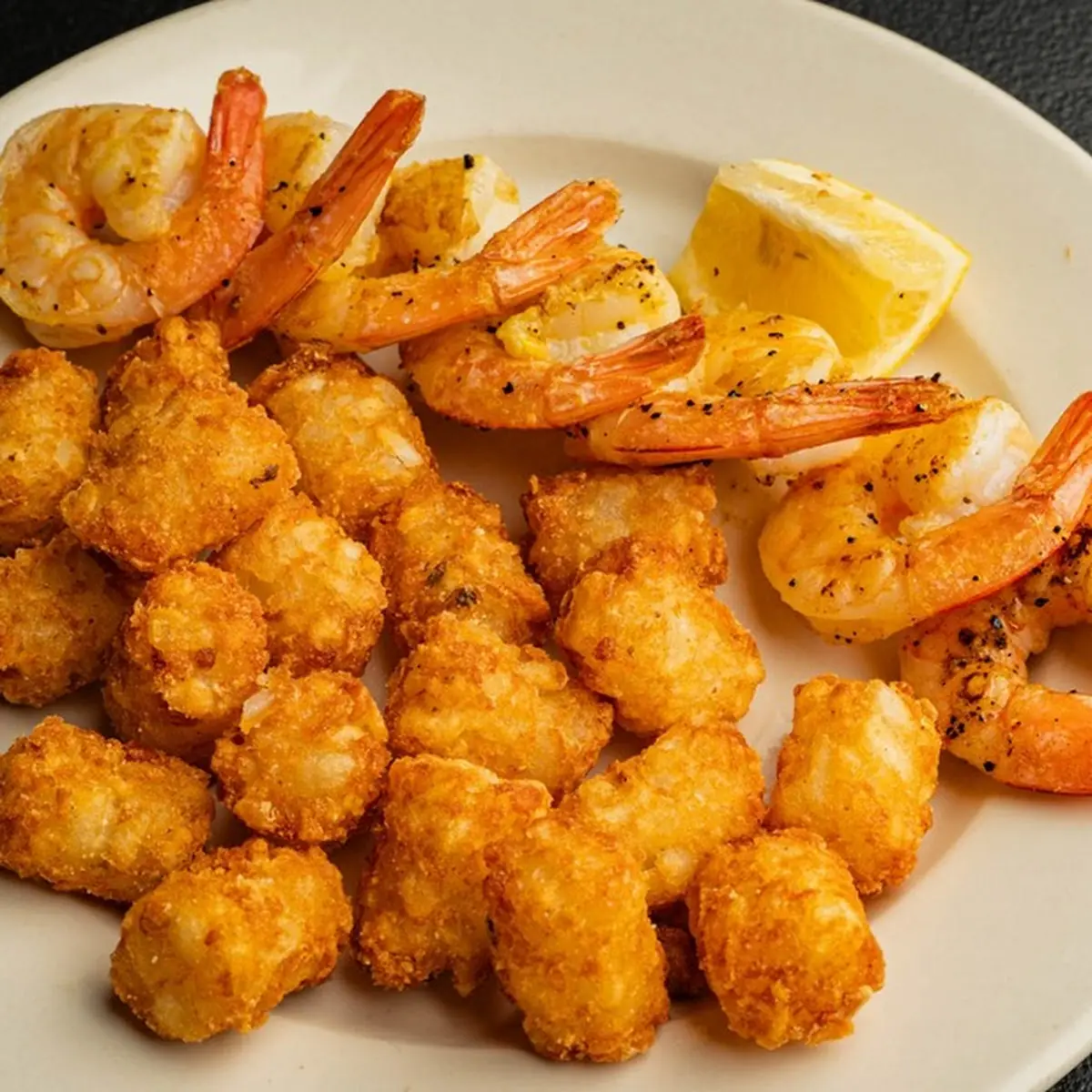 Popcorn Shrimp with Cocktail Sauce