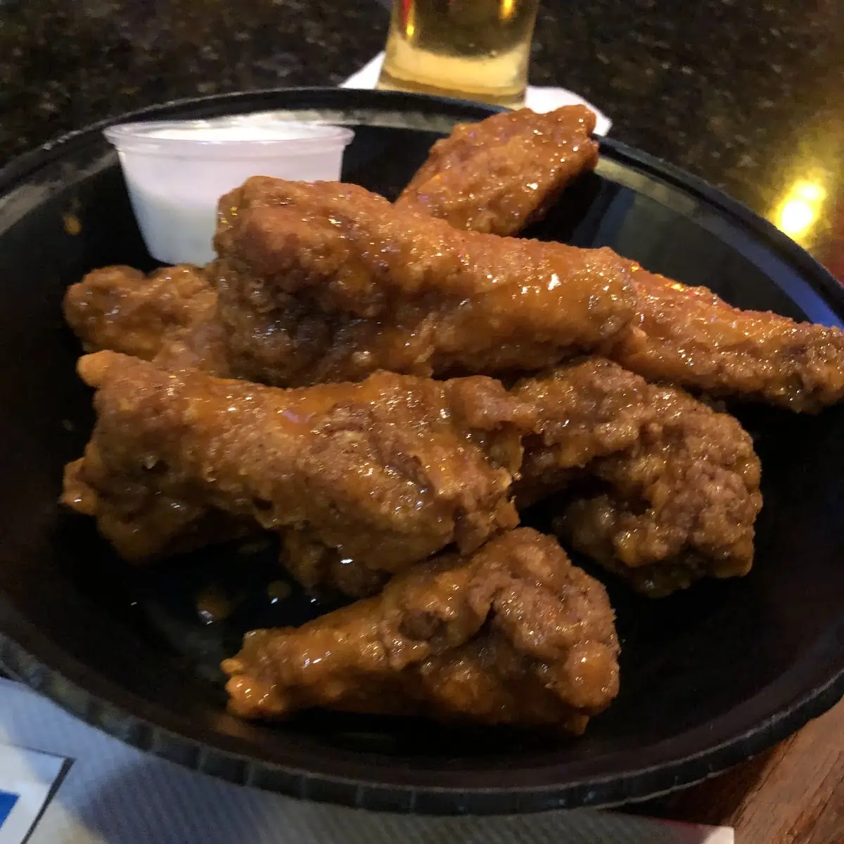 Garlic Parmesan and Teriyaki Wings