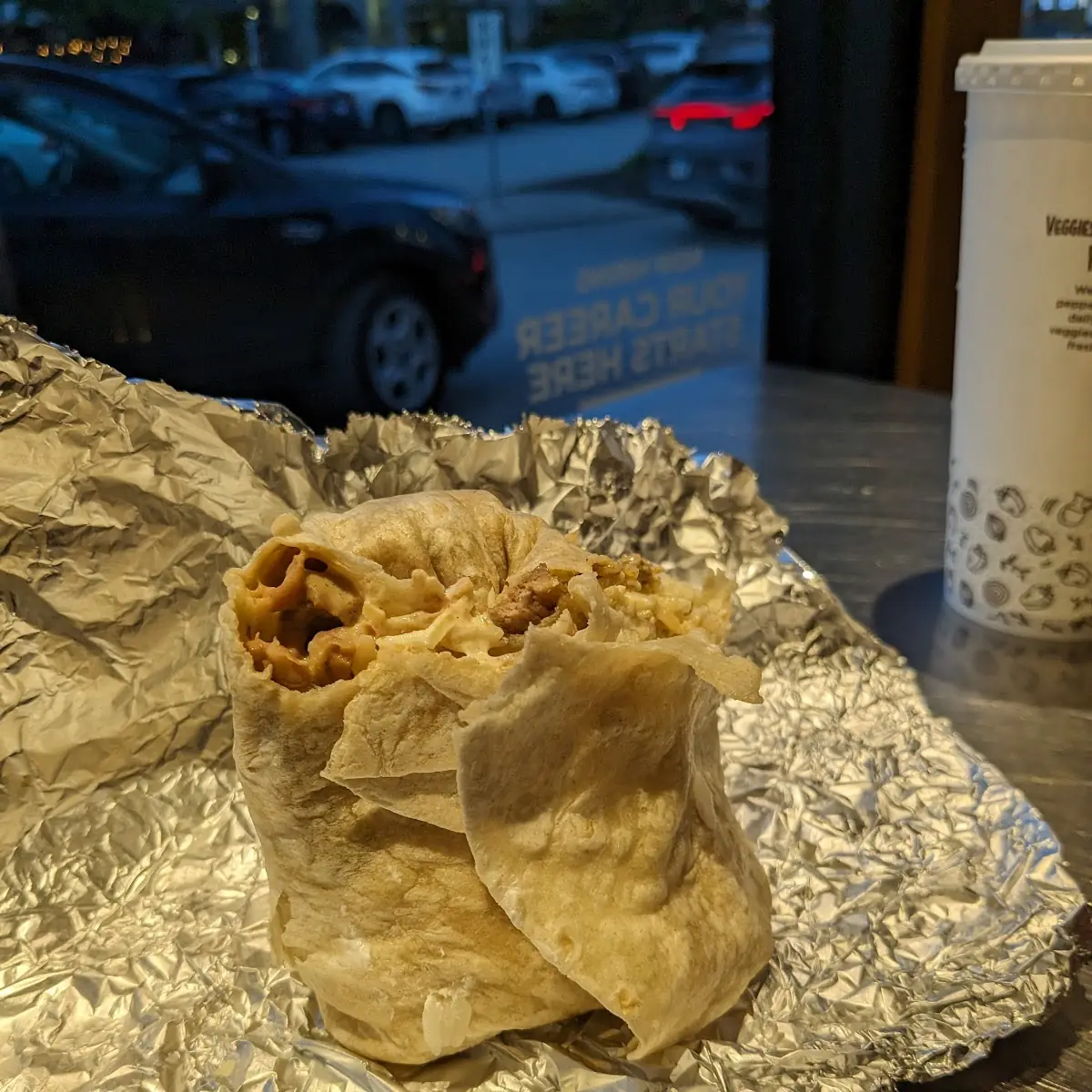 Chipotle Honey Chicken Burrito