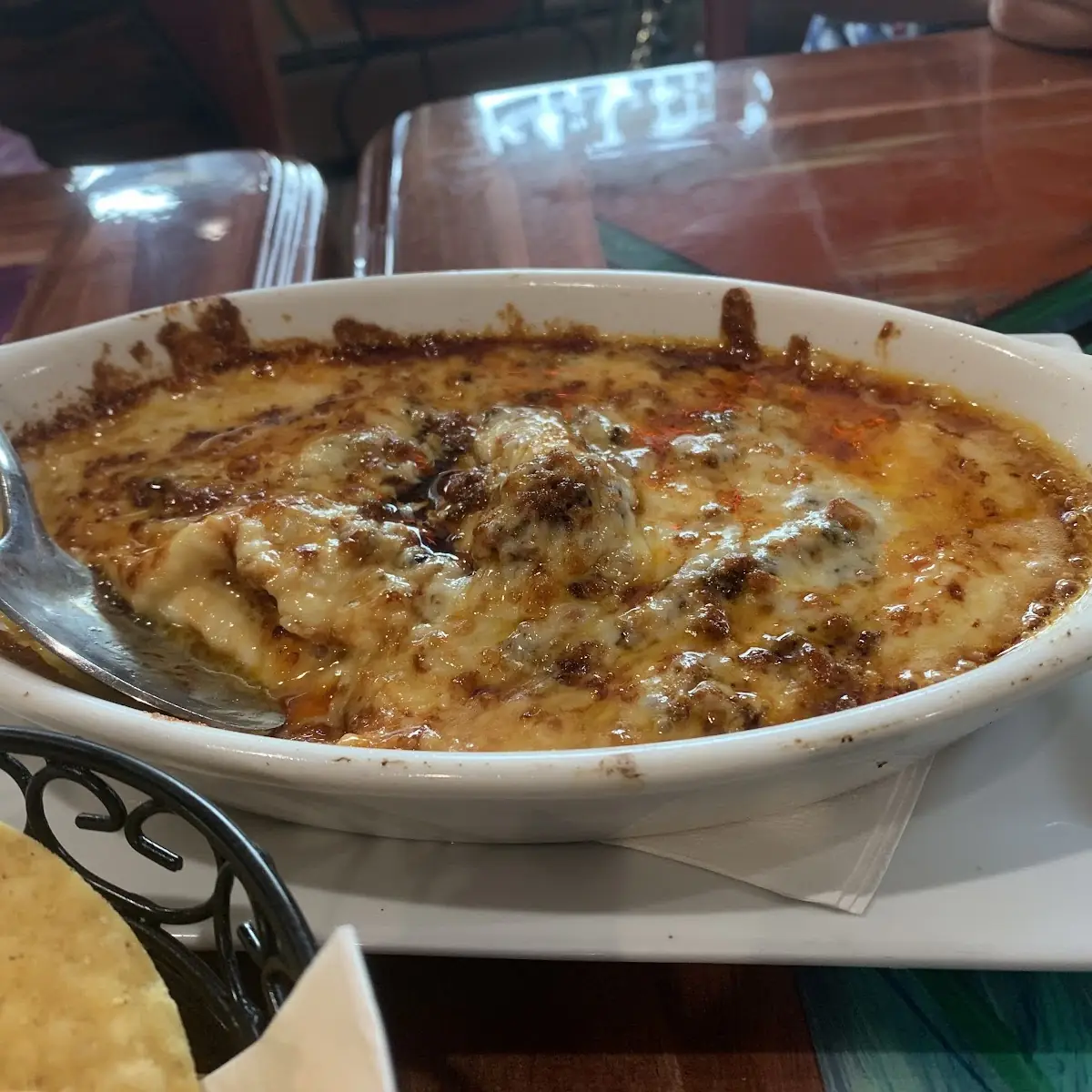 Queso Fundido Con Chorizo