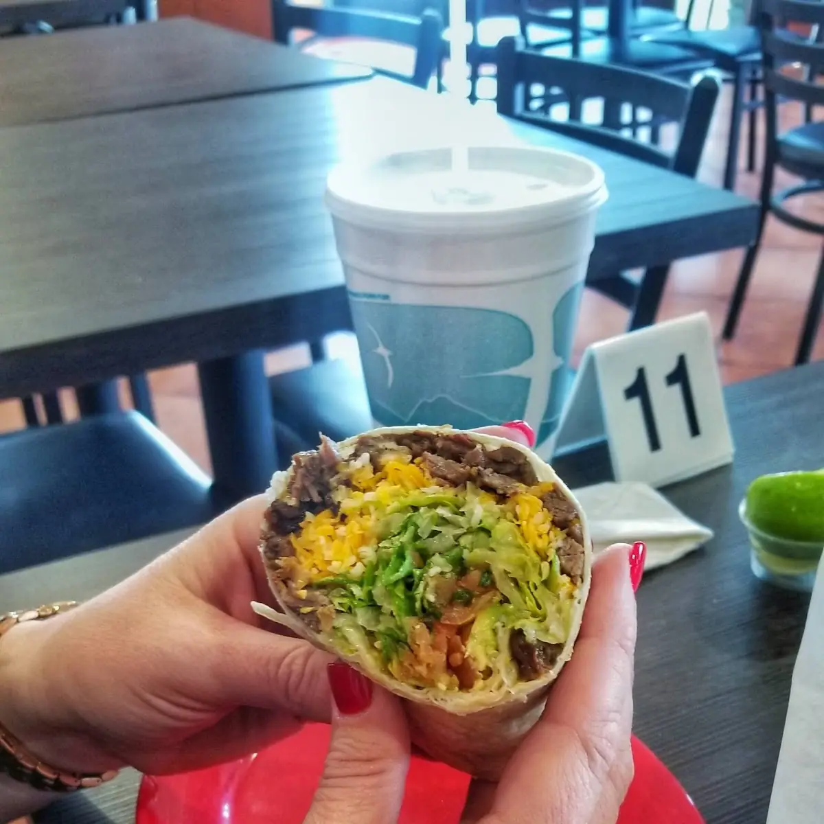 Carne Asada Burrito