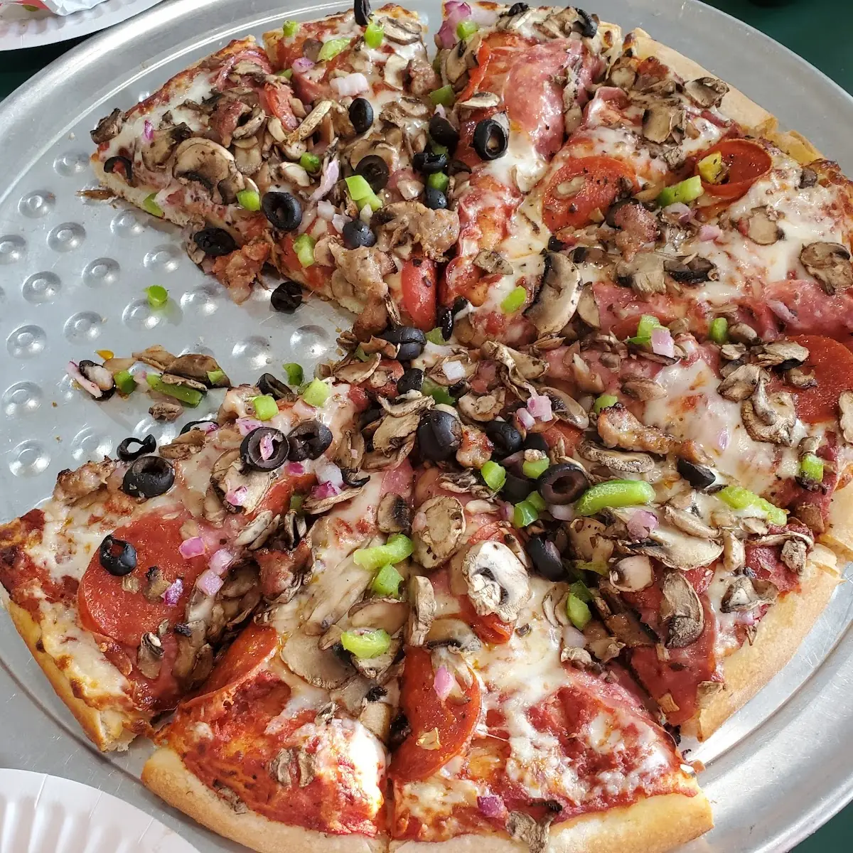 Chicken Fire Pizza