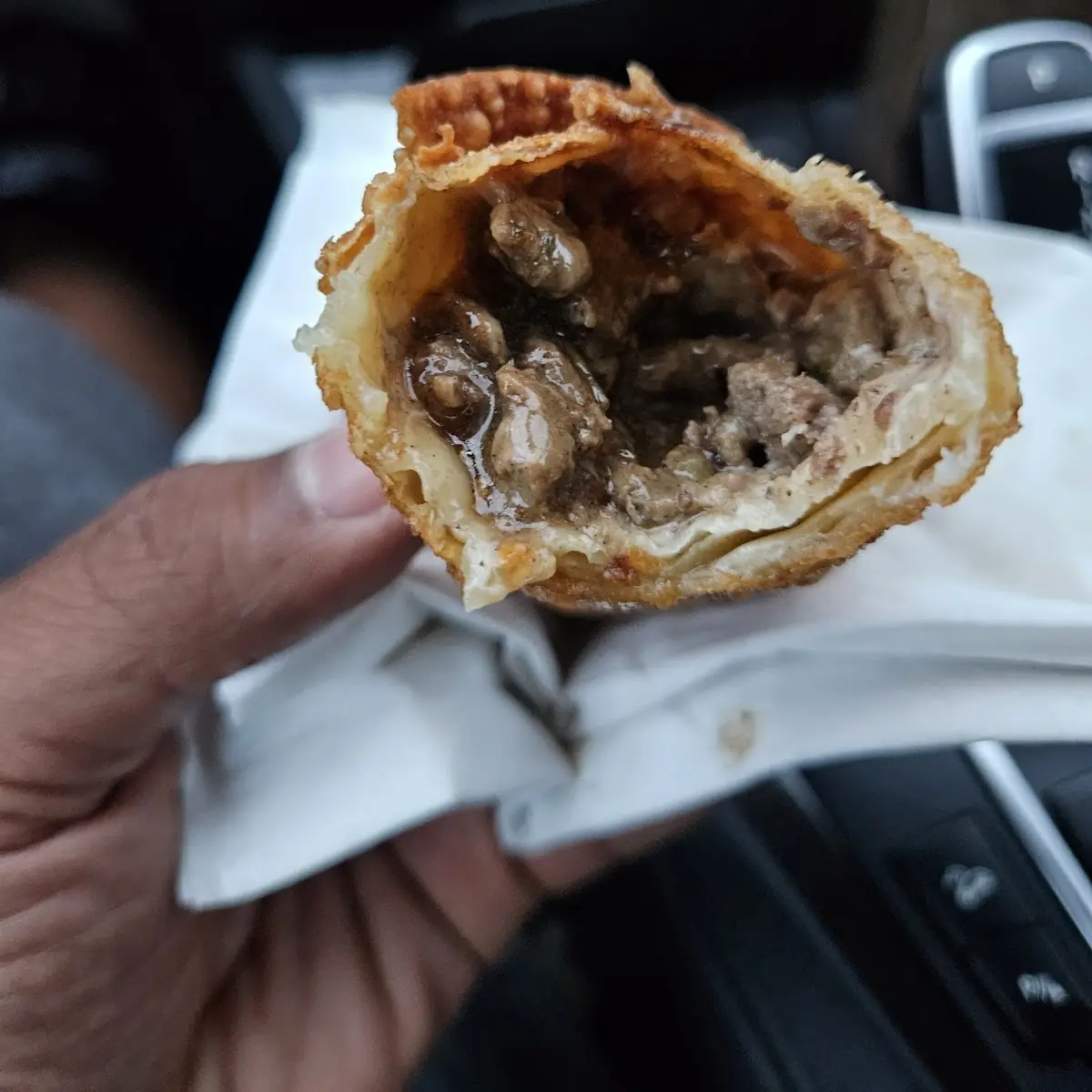 Jerk Steak Egg Roll