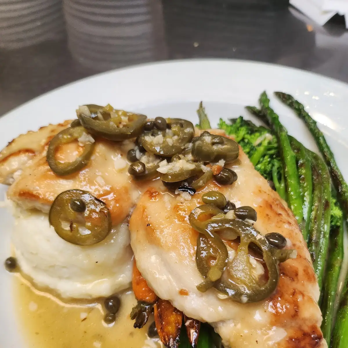 Sea Bass Piccata