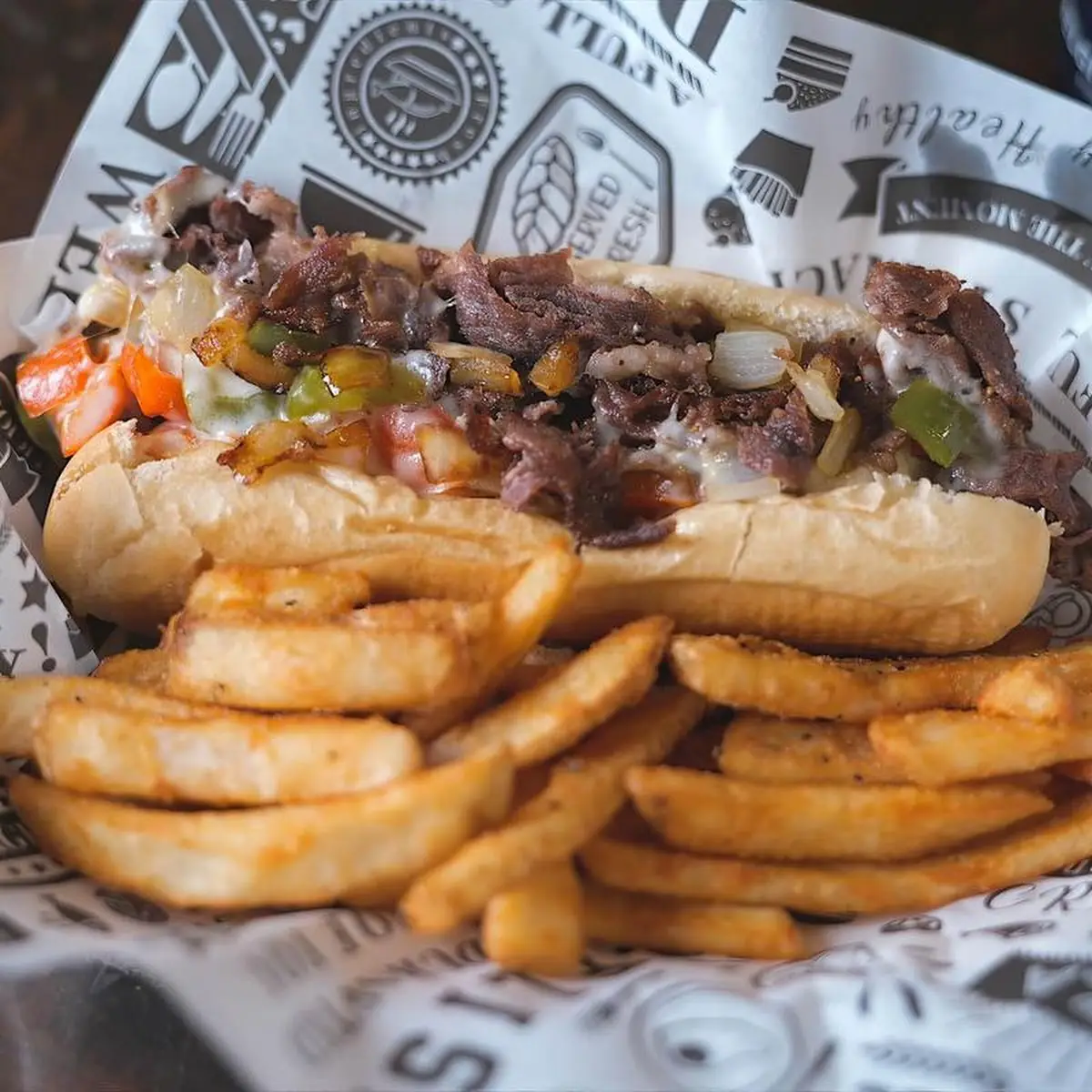 Philly Cheese Steak Fries Combo