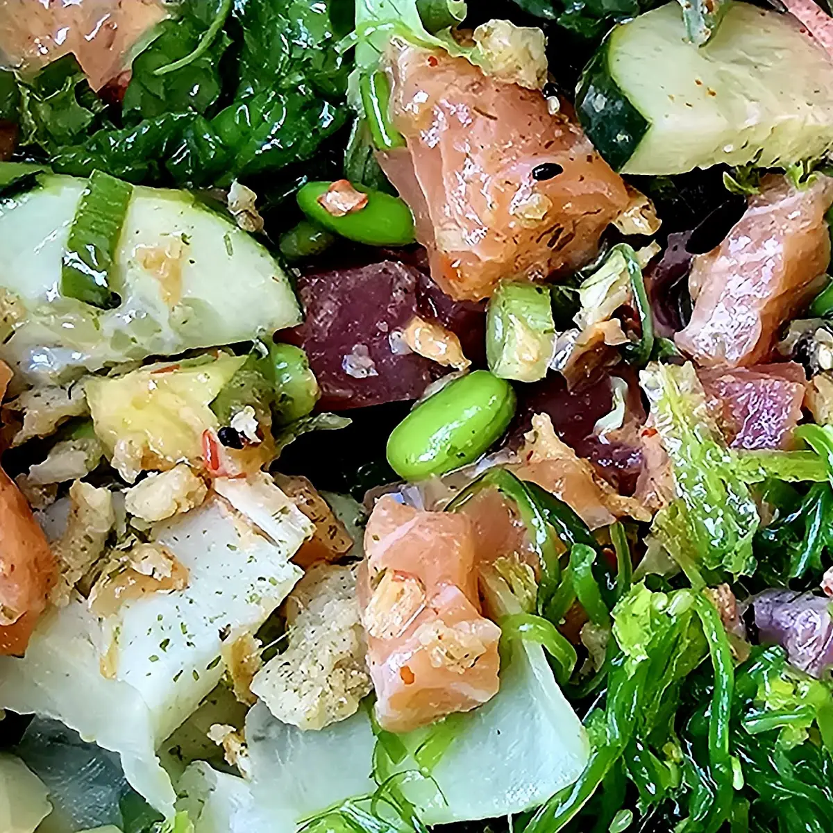 Tuna & Salmon Poke Bowl