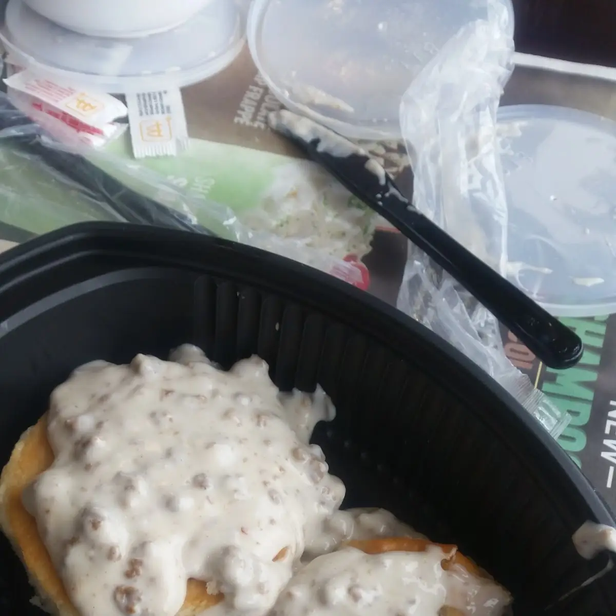 Biscuits and Sausage Gravy