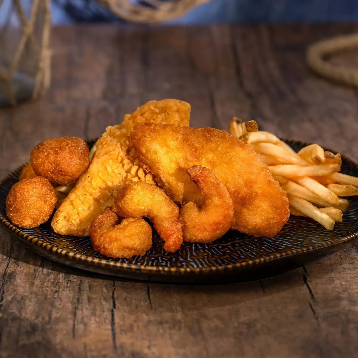Fried Shrimp Plate