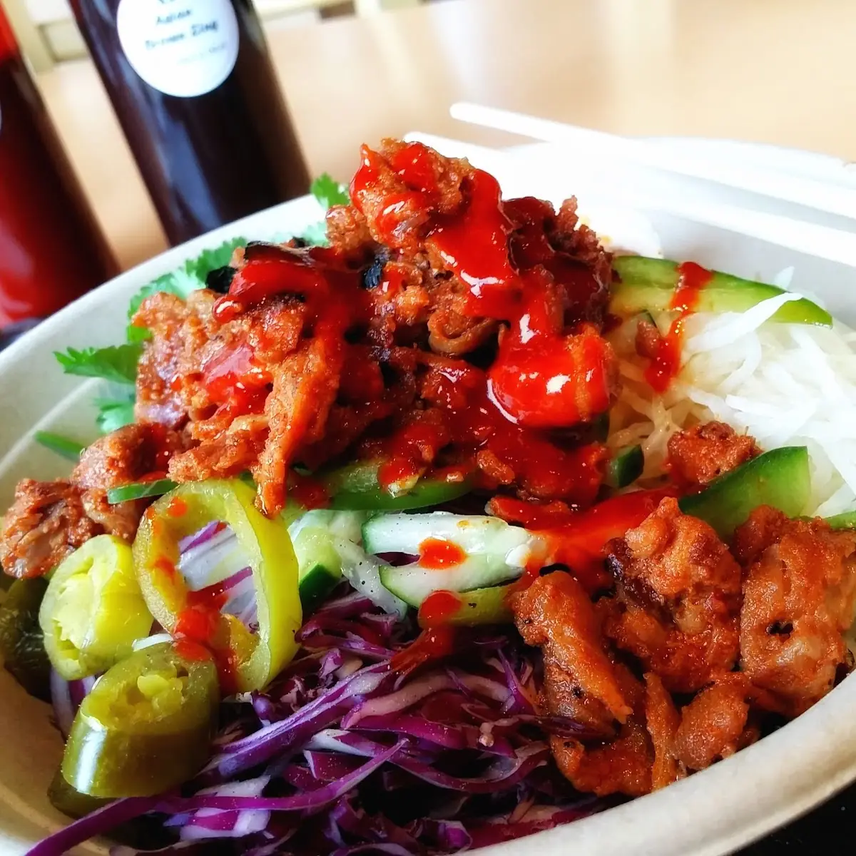Spicy Chicken Bibimbap