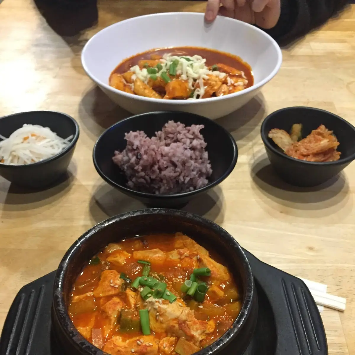 Sundubu Jjigae Combo
