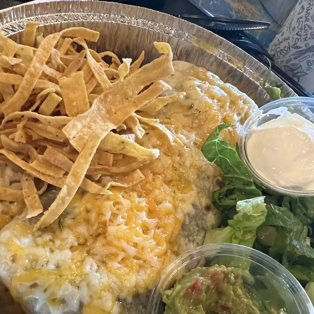 Burrito de Pollo Asado