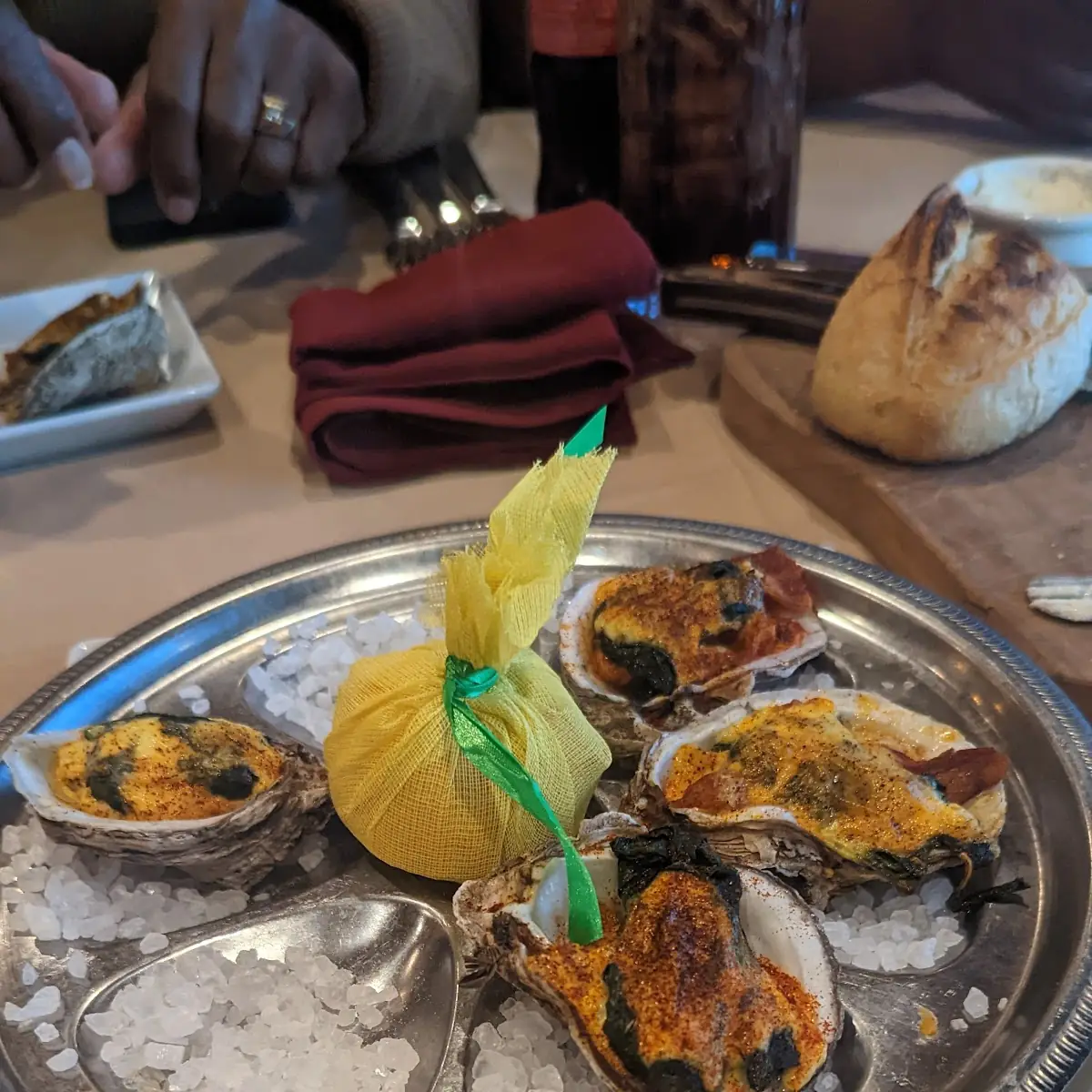 Oysters Rockefeller