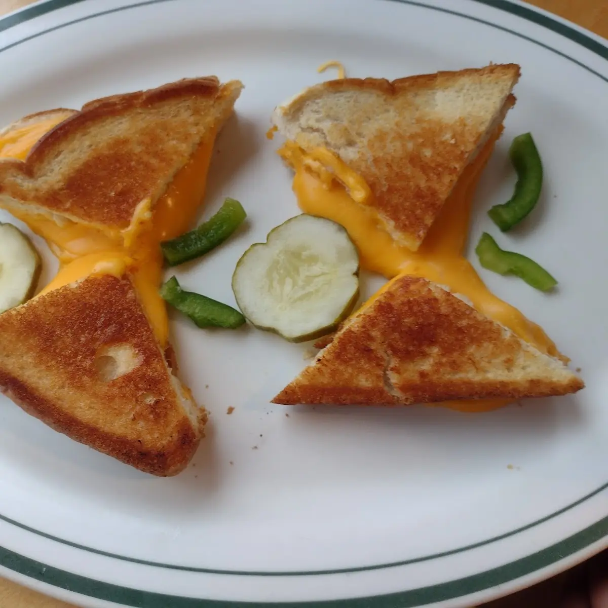 Butterfly Grilled Cheese