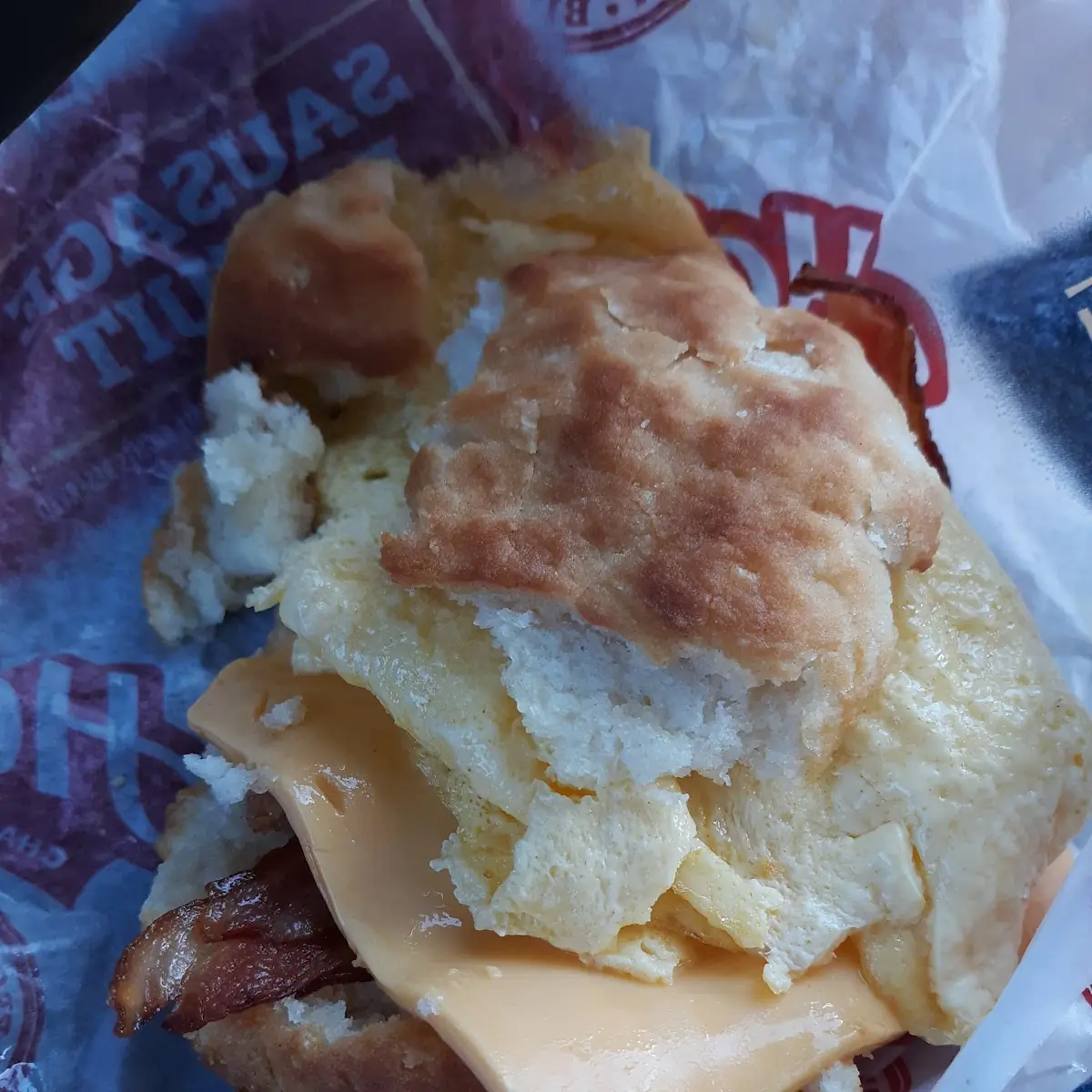 Bacon Egg & Cheese Biscuit