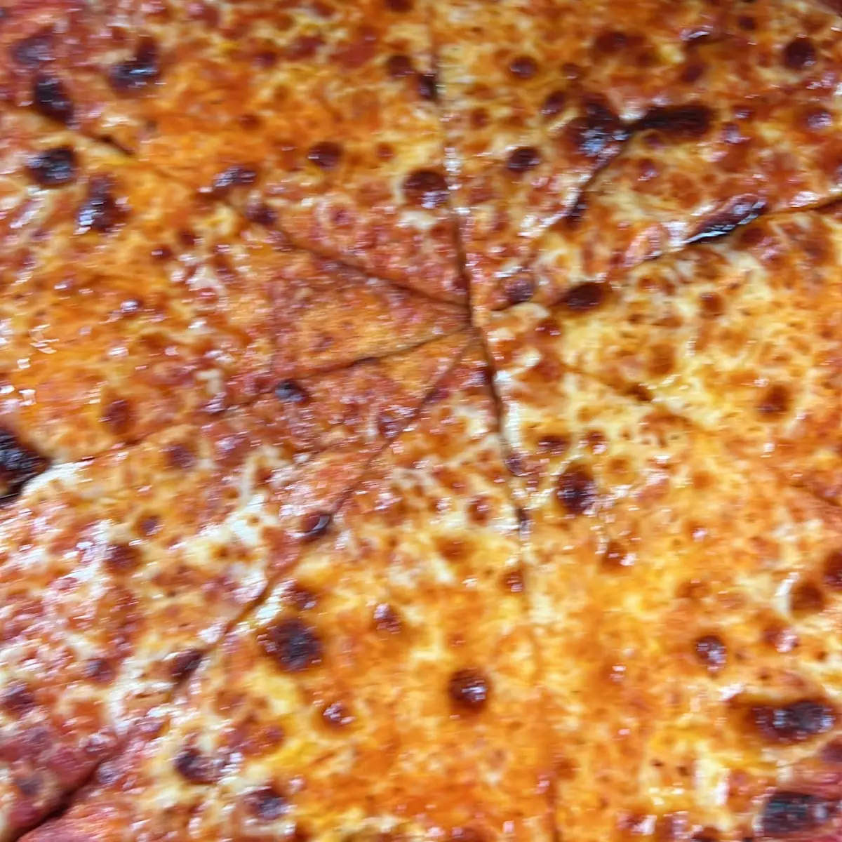 Cheese Pizza Well Done as Requested