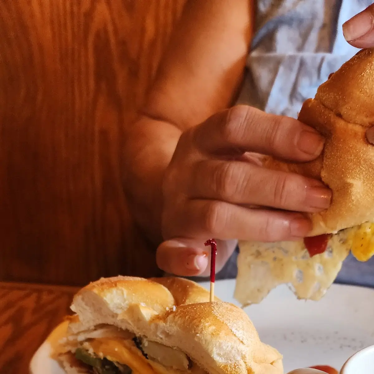 Taylor Egg and Cheese Sandwich