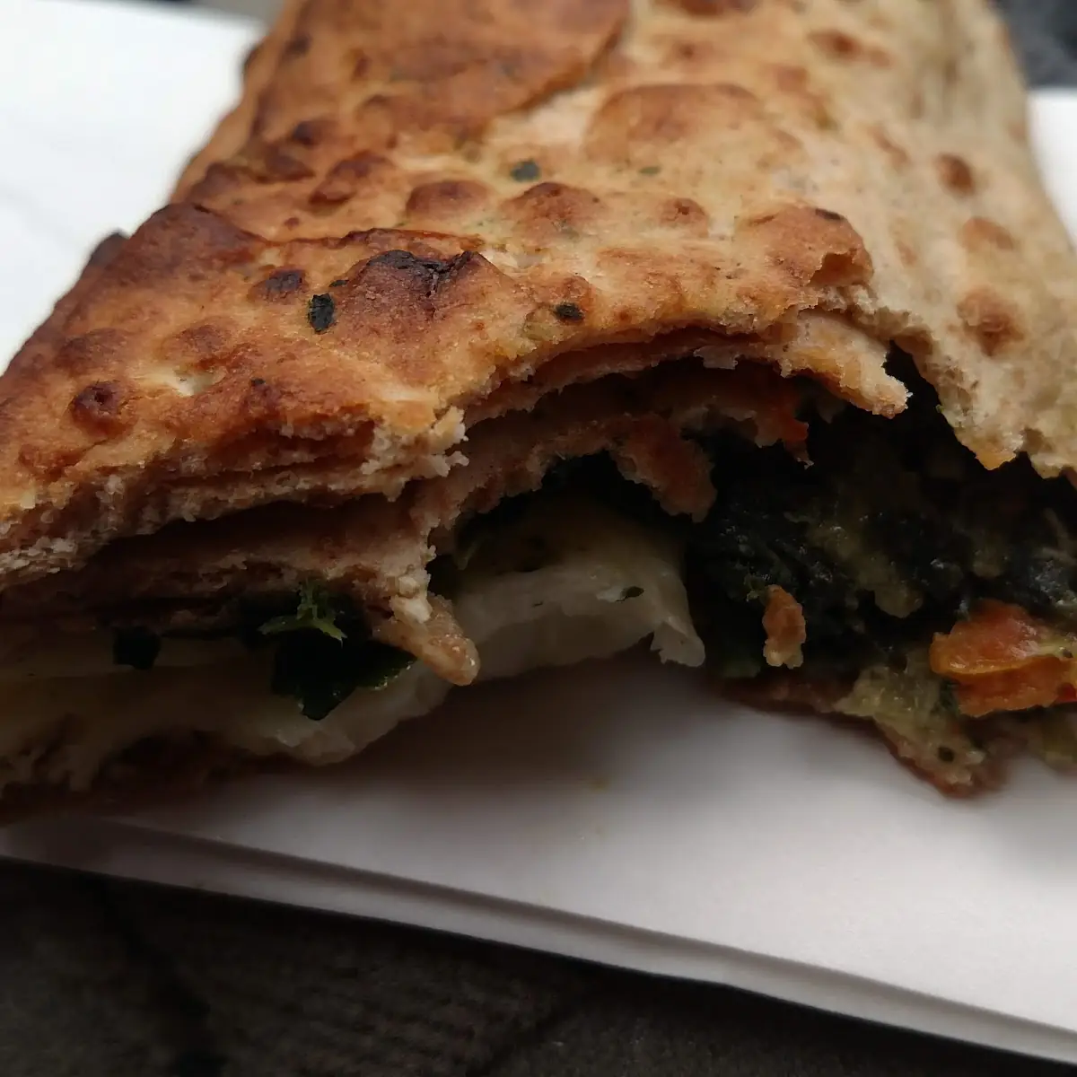 Spinach and Egg White Wrap