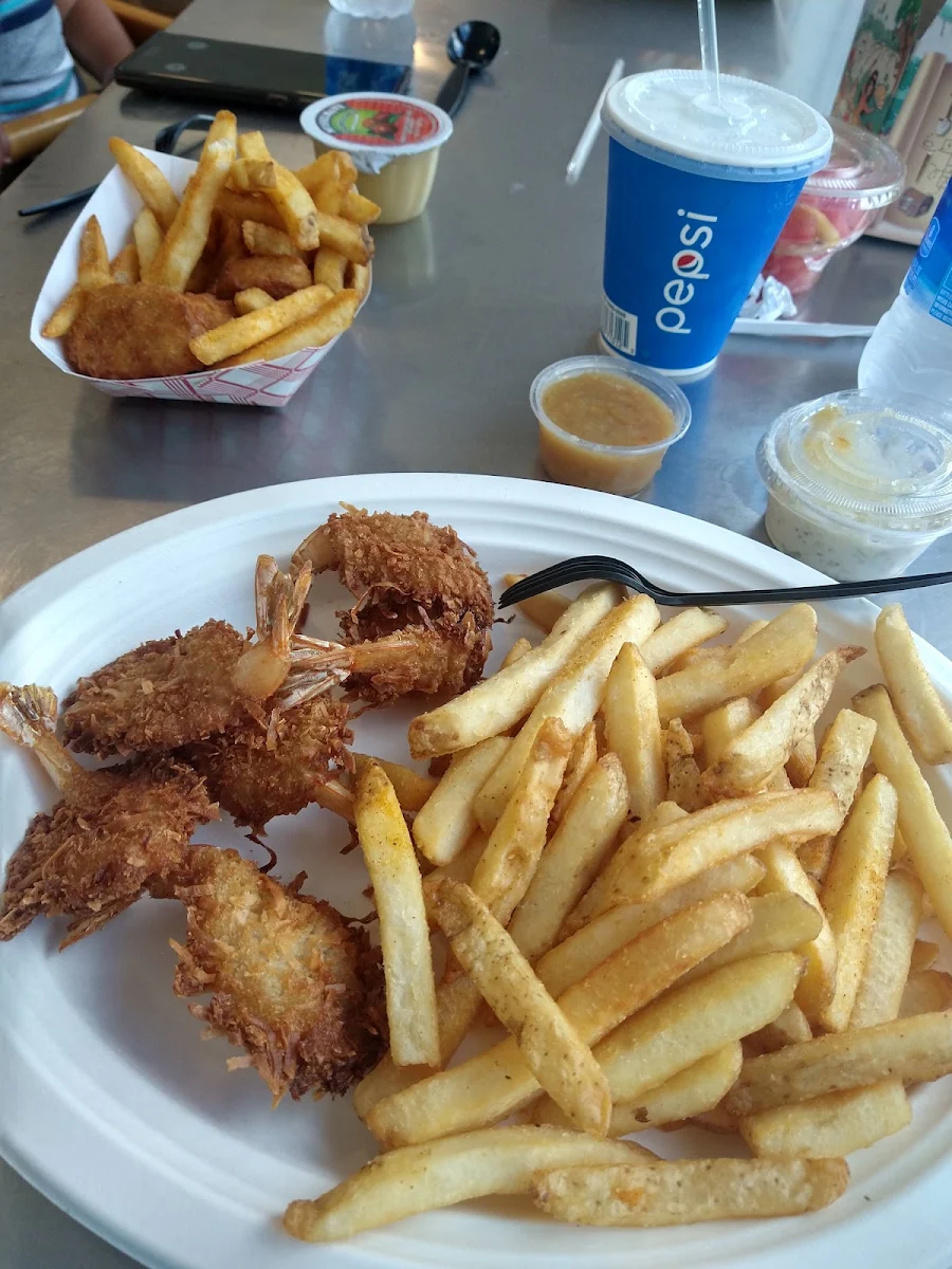Coconut Shrimp and Fryes