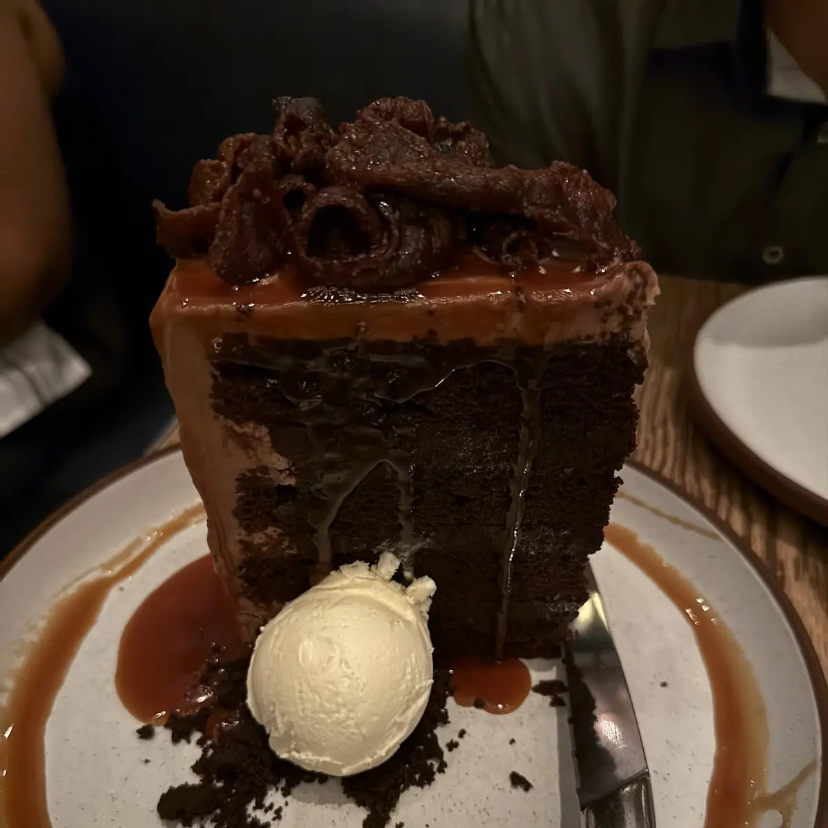 Bourbon Bacon Chocolate Cake