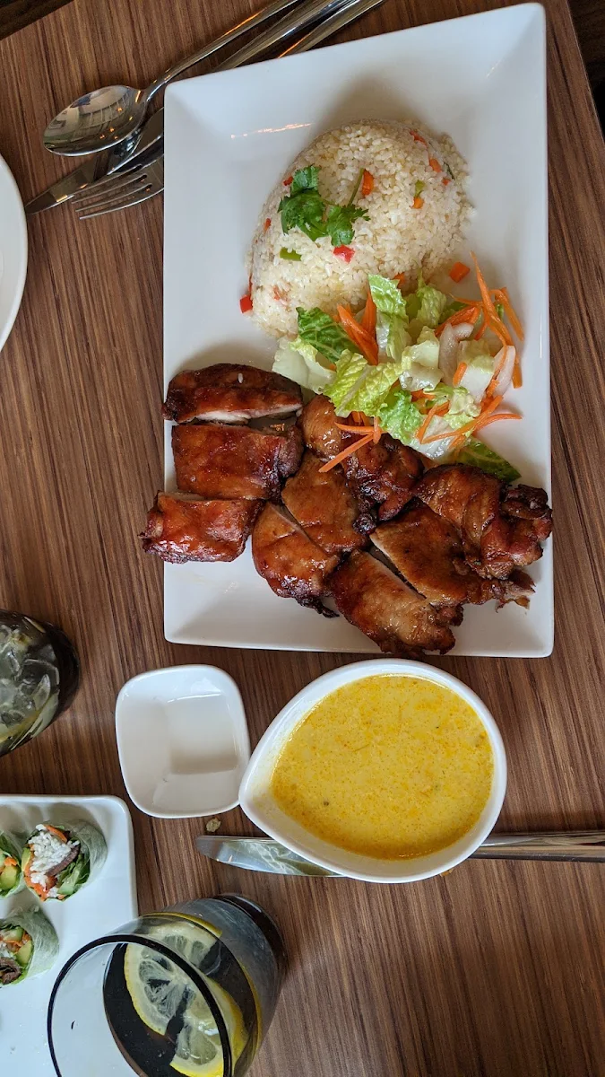 Lemongrass Chicken Rice