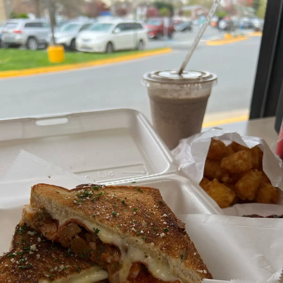 Pizza Grilled Cheese Sandwich