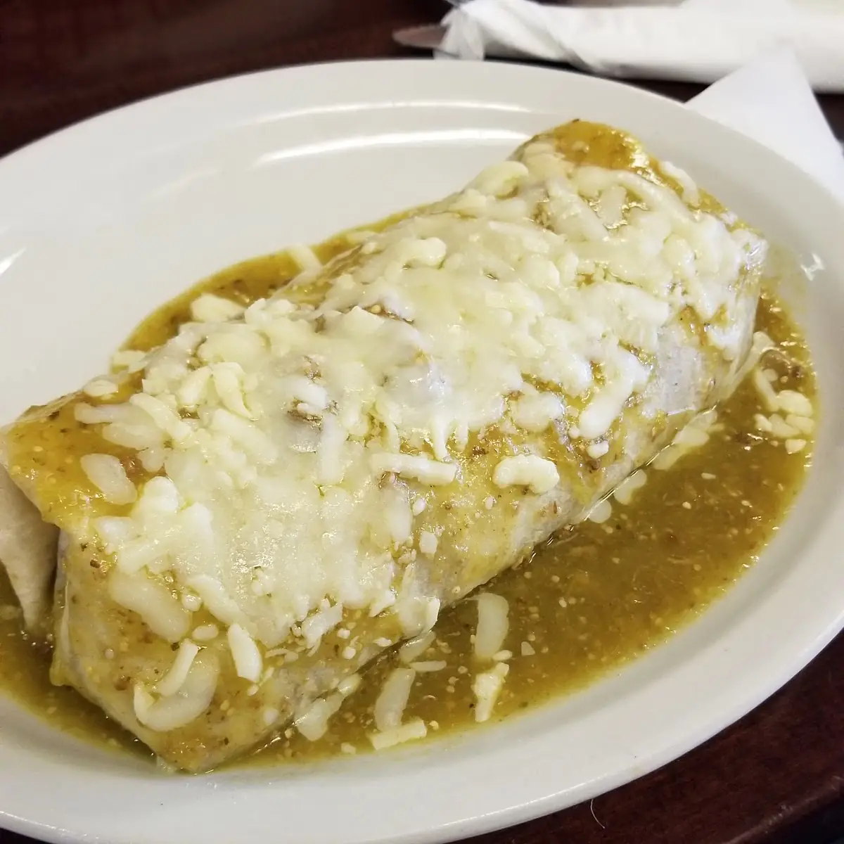 Chile Verde Super Burrito