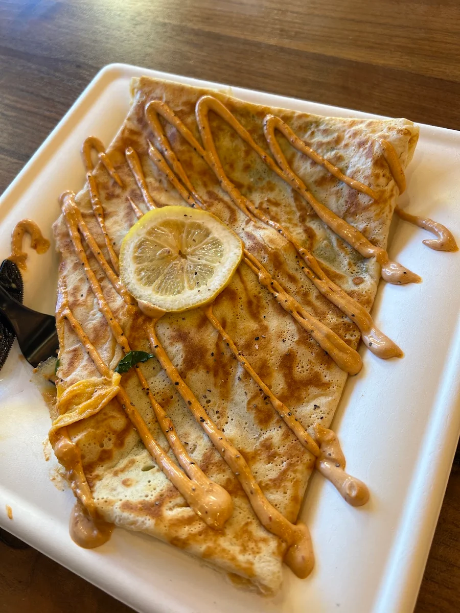 Chipotle Chicken Crepe