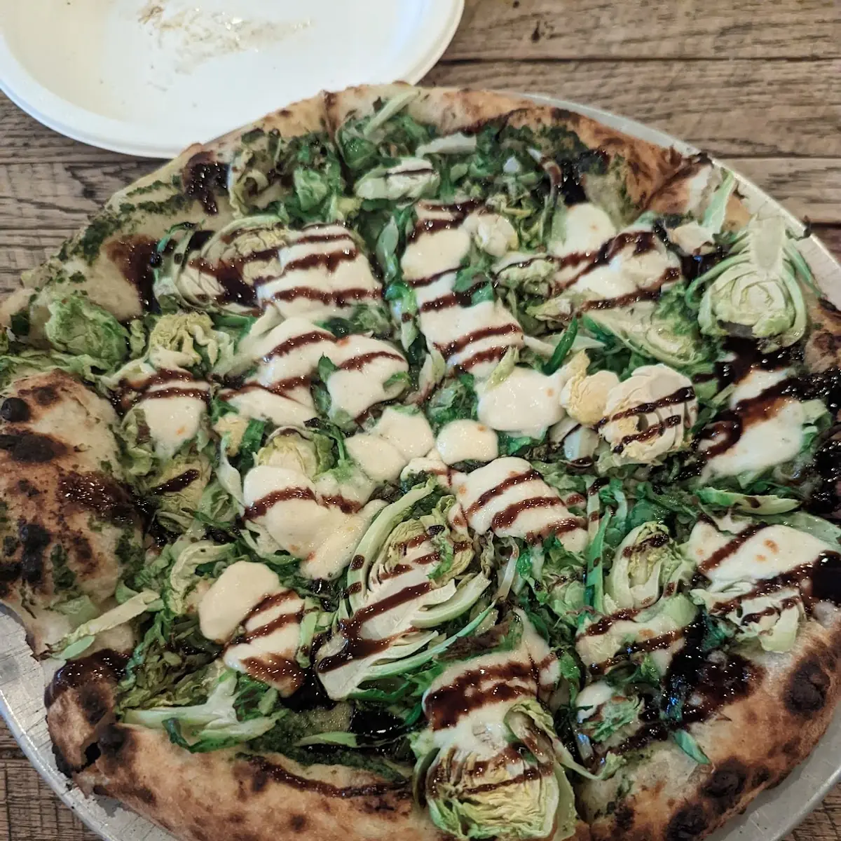 Brussels Sprout Pizza