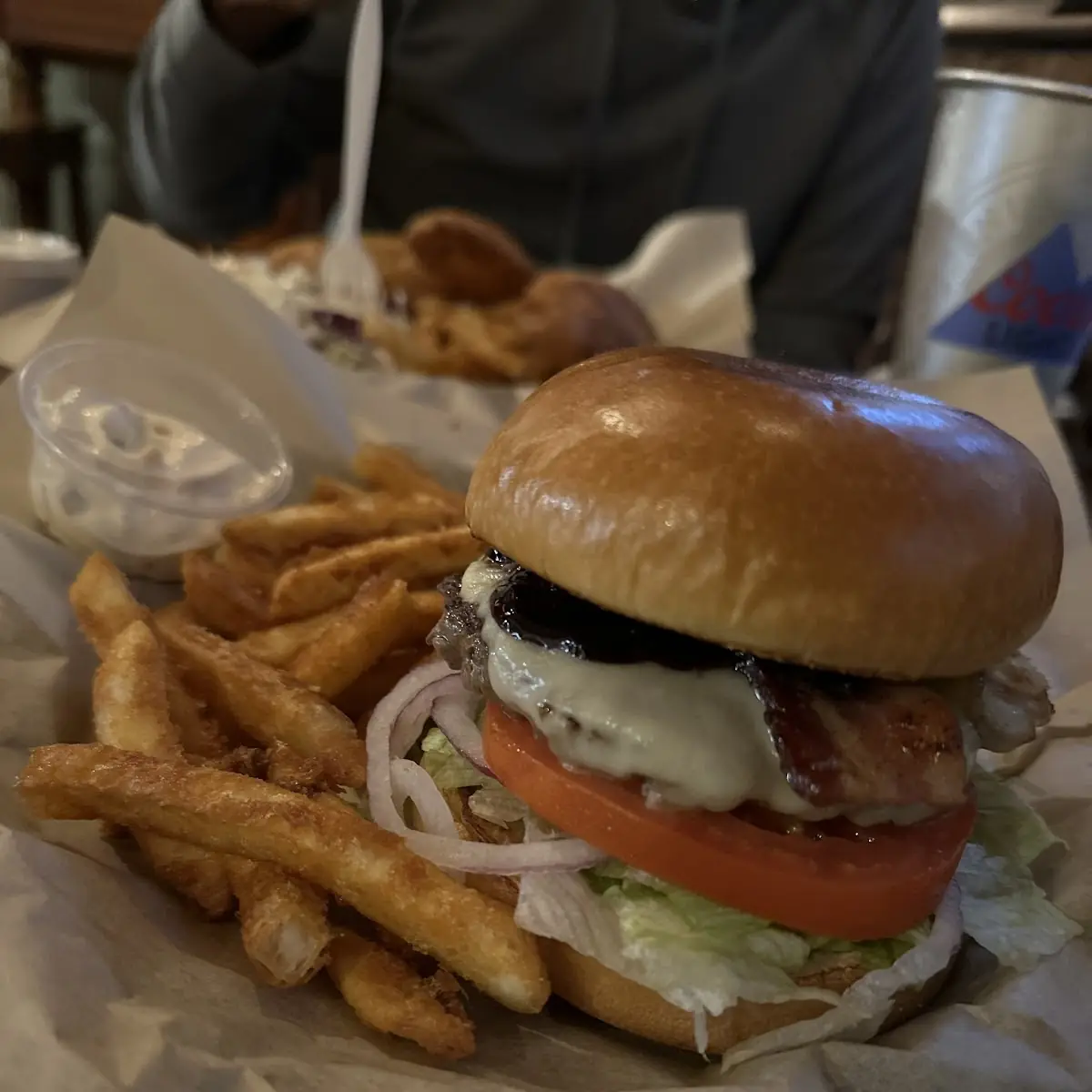 Blackberry Bacon Cheeseburger
