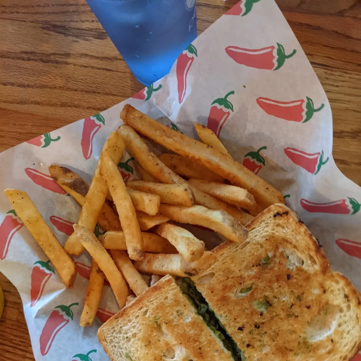 Grilled Cheese and Fries
