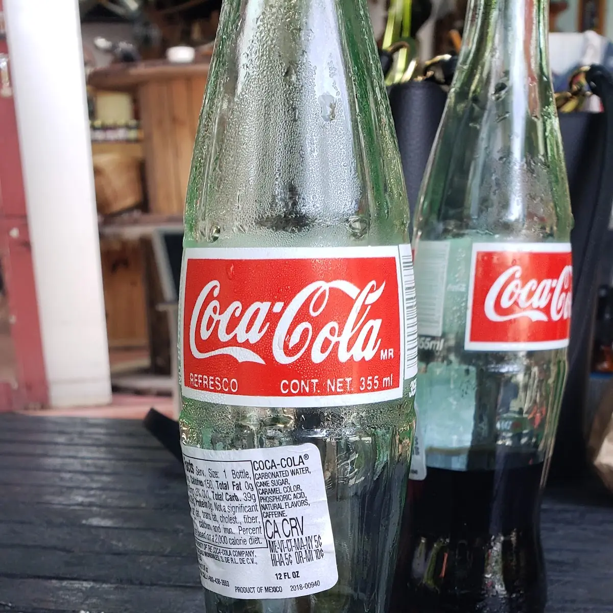 Tacos and Mexican Coca Cola