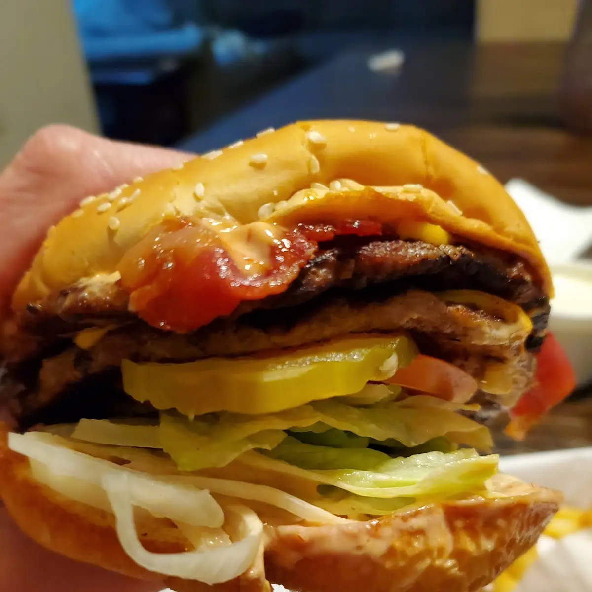 Bacon Double Cheeseburger