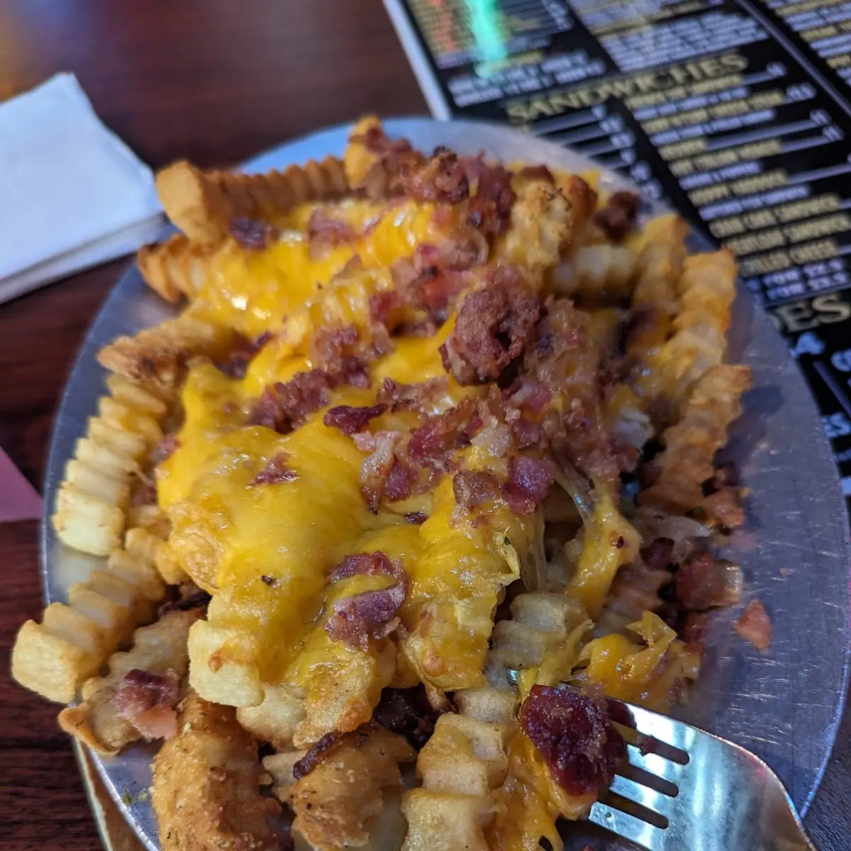 Bacon and Cheese Fries