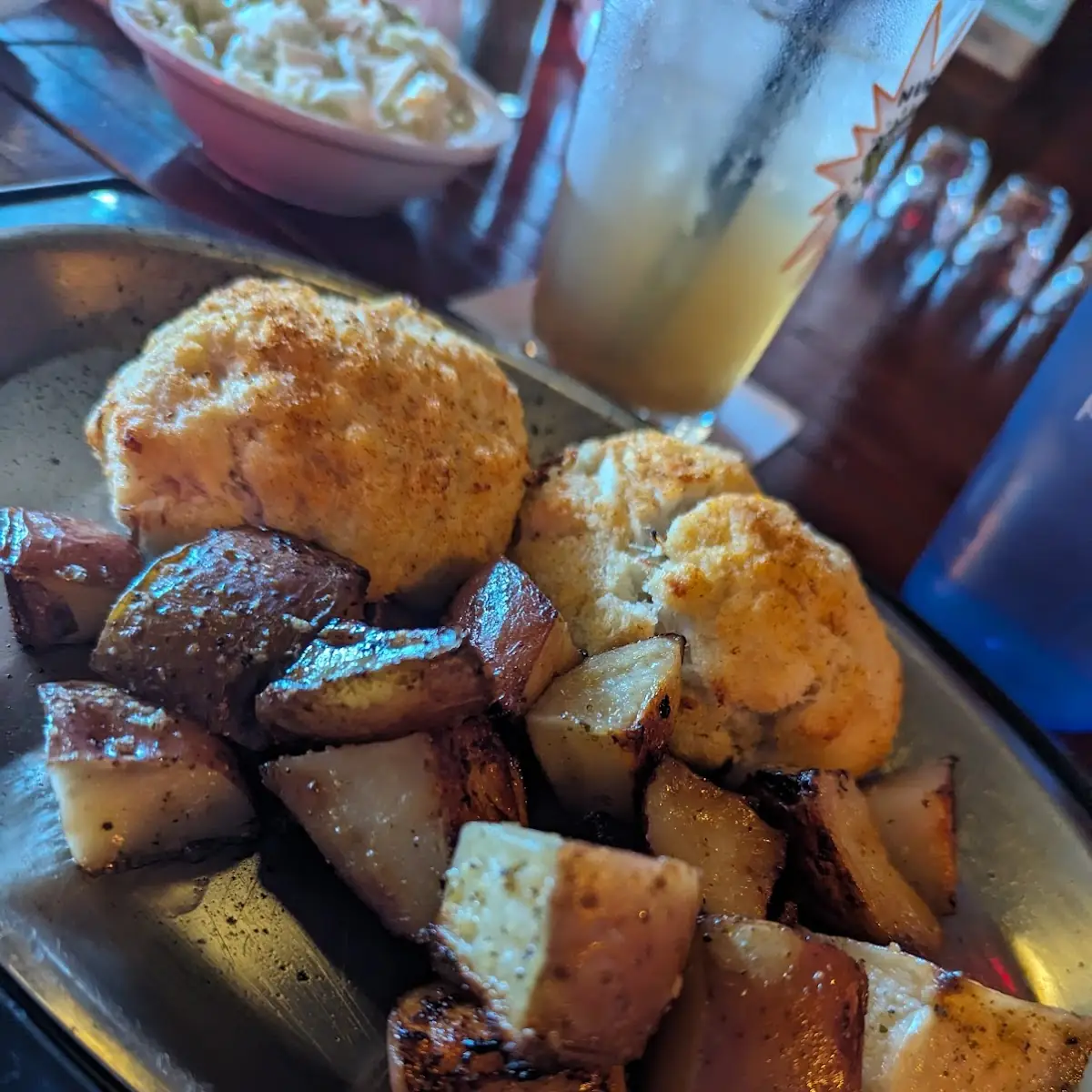 Crab Cakes and Roasted Potatoes