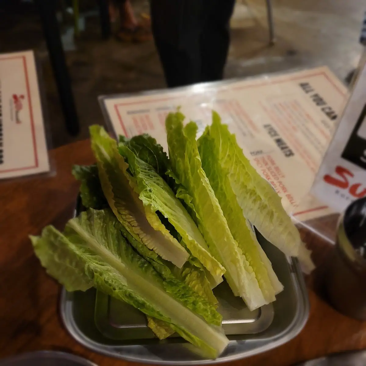 Lettuce Wrap with Ssamjang