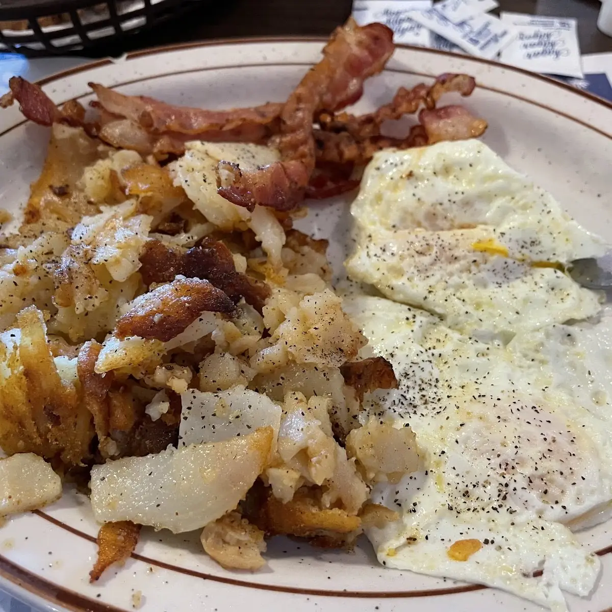 Eggs Bacon Hash Browns
